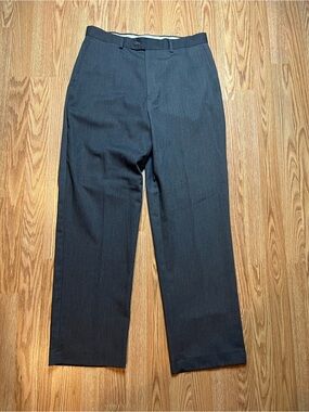 Mens Louis Raphael Grey Dress Pants Size 34/32
